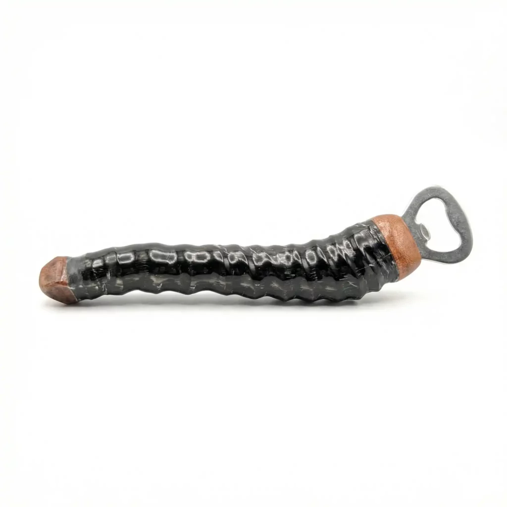 sop07 bottel opener springbok horn