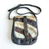 zhb 02 handbag small zebra and kudu skin